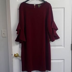 NWT women's size 20W knit mini dress